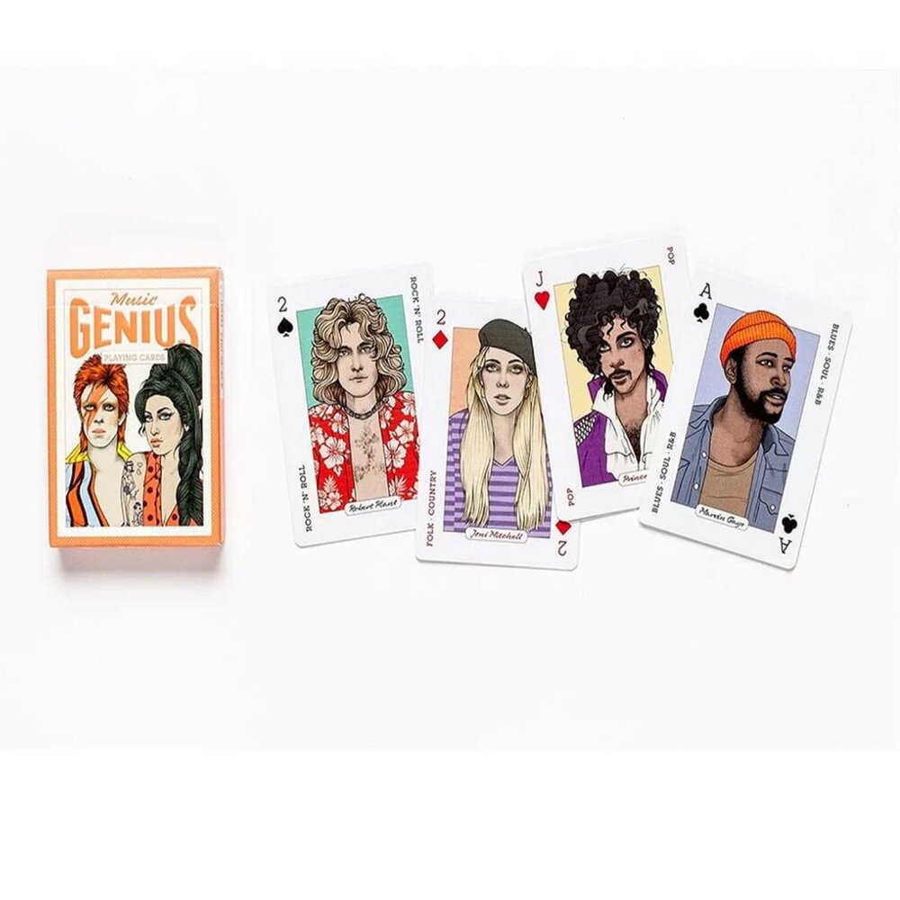 Laurence King Music Genius Playing Cards - NEW PACK